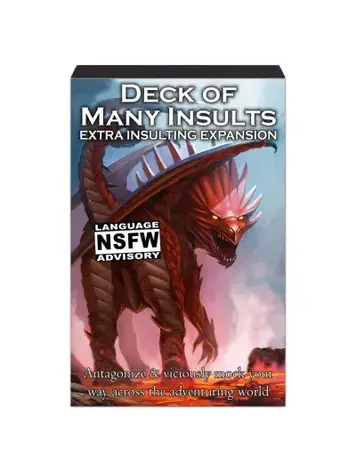 DECK OF MANY INSULTS EXTRA INSULTING EXPANSION
