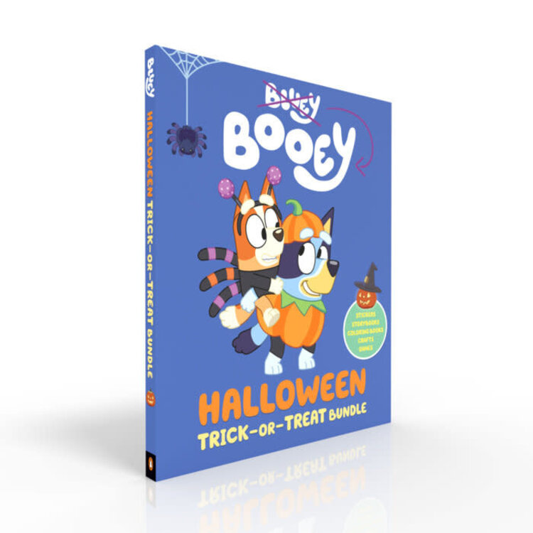 PENGUIN RANDOM HOUSE BLUEY BOOEY HALLOWEEN TRICK-OR-TREAT BUNDLE