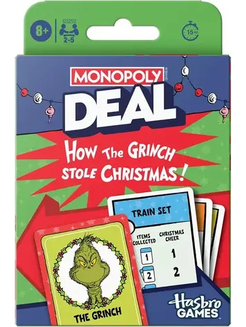 HASBRO MONOPOLY DEAL THE GRINCH