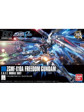 BANDAI GUNDAM HGCE 192 ZGMF-X10A FREEDOM GUNDAM (REVIVE) GUNPLA