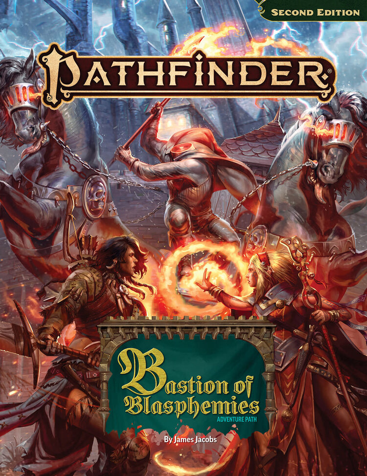PAIZO PUBLISHING PATHFINDER 2E BASTION OF BLASPHEMIES ADVENTURE PATH