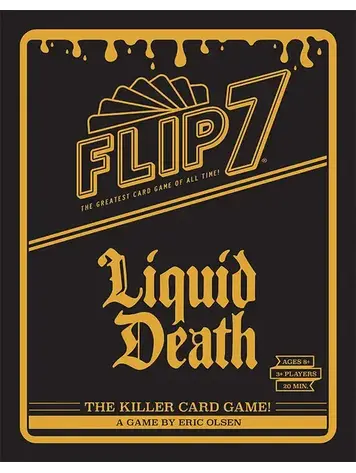 FLIP 7 LIQUID DEATH TUCKBOX