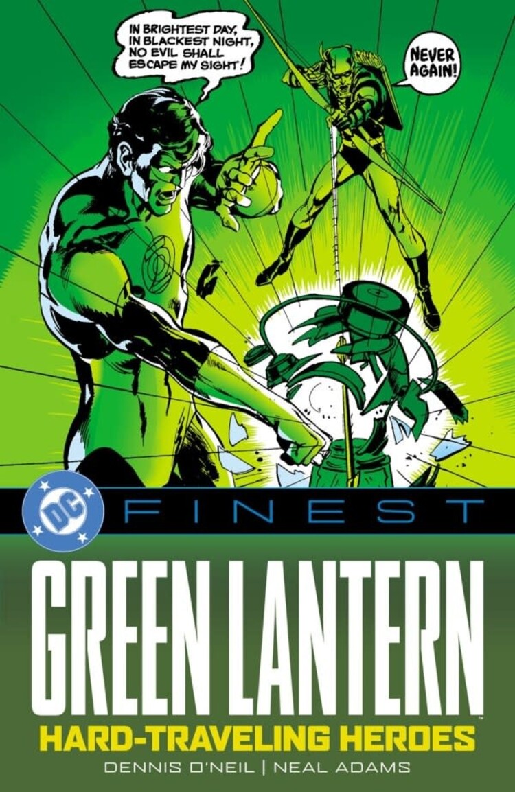DC COMICS DC FINEST GREEN LANTERN HARD-TRAVELING HEROES TP