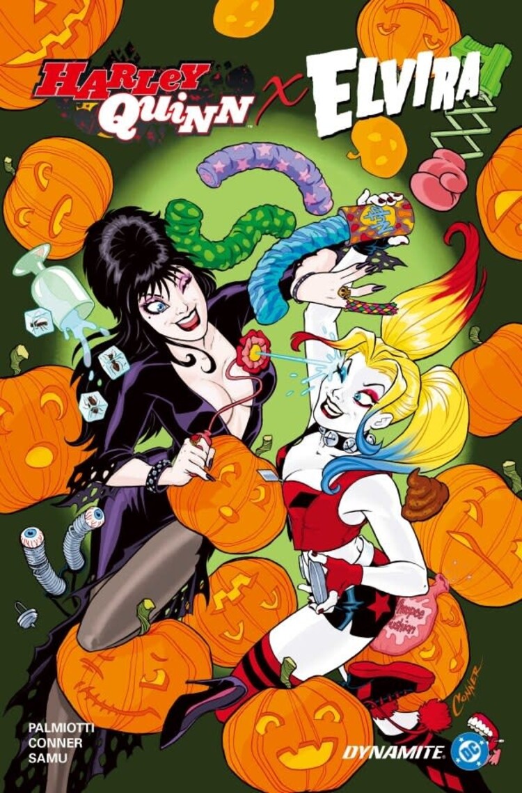 DYNAMITE HARLEY QUINN X ELVIRA TP