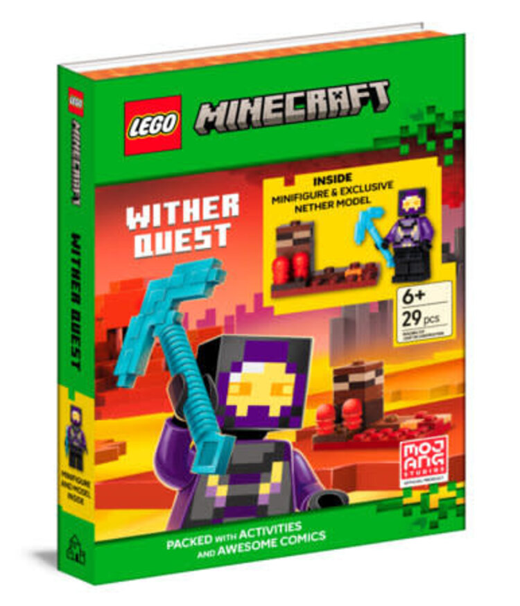 PENGUIN RANDOM HOUSE LEGO MINECRAFT WITHER QUEST SC