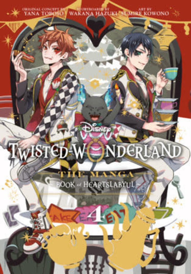 PENGUIN RANDOM HOUSE DISNEY TWISTED WONDERLAND BOOK OF HEARTSLABYUL GN VOL 04