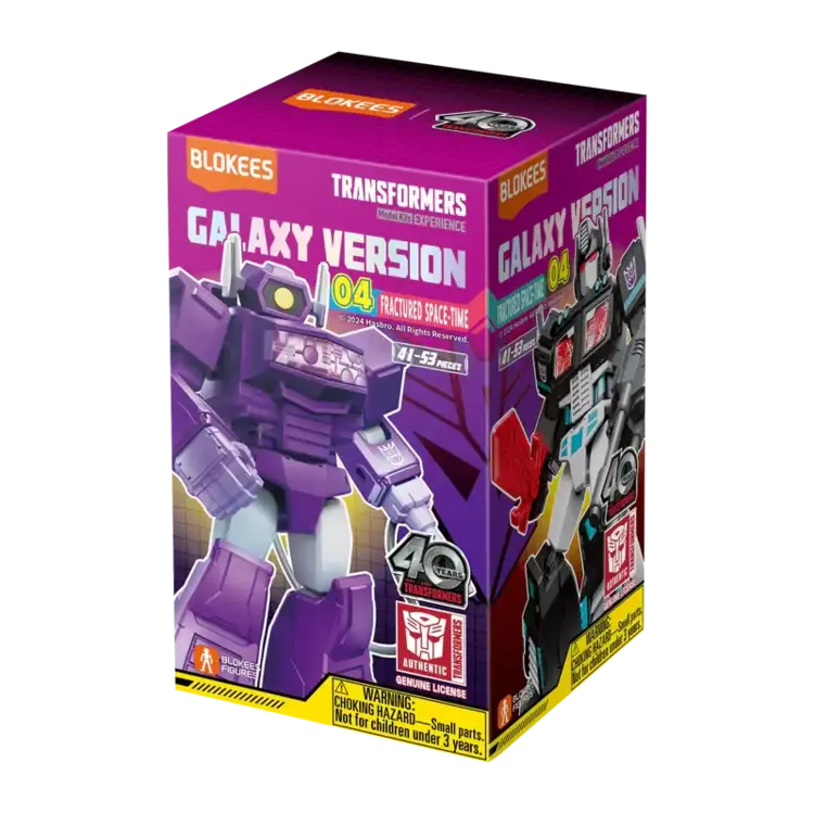 BLOKEES TRANSFORMERS GV04 FRACTURED SPACE TIME BLIND BOX