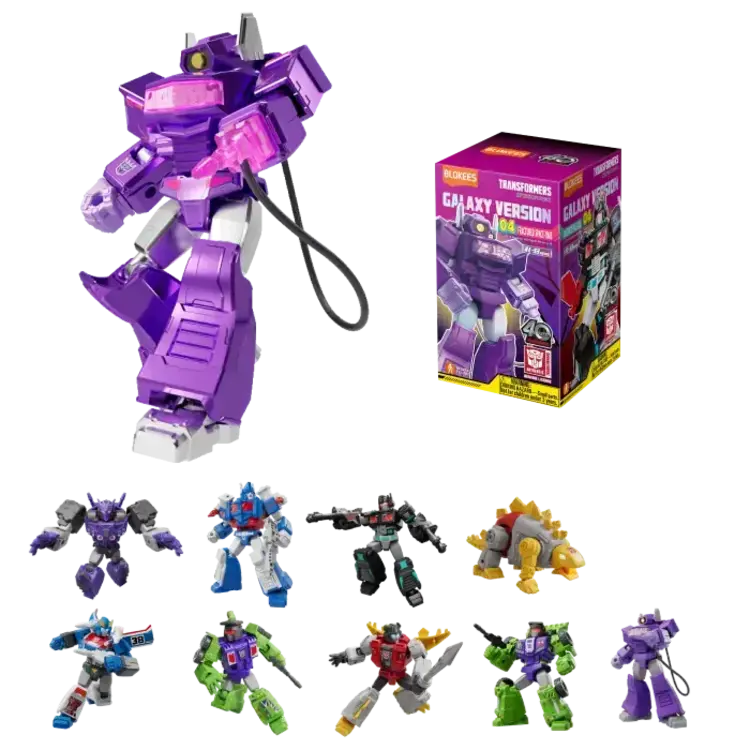BLOKEES TRANSFORMERS GV04 FRACTURED SPACE TIME BLIND BOX