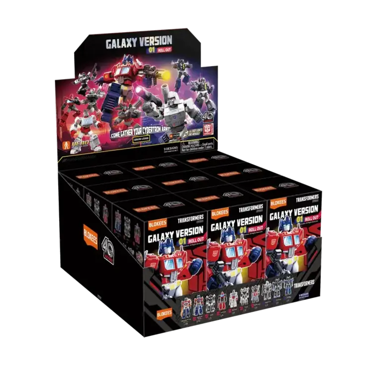 BLOKEES TRANSFORMERS GV01 ROLL OUT BLIND BOX