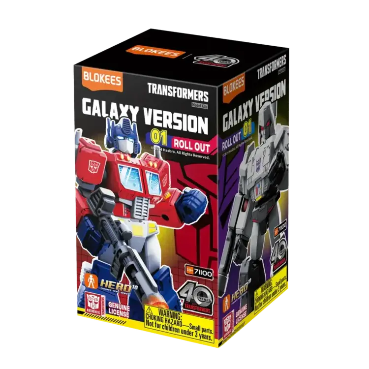 BLOKEES TRANSFORMERS GV01 ROLL OUT BLIND BOX