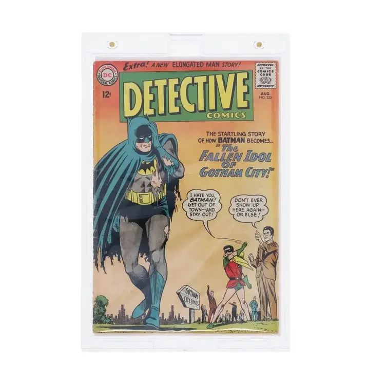 BCW MAGNETIC COMIC BOOK HOLDER REGULAR SILVER