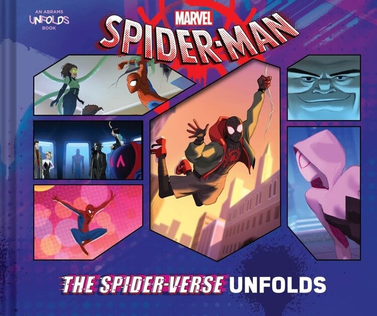 ABRAMS SPIDER MAN SPIDERVERSE UNFOLDS HC