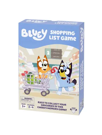 BLUEY SHOPPING LIST GAME