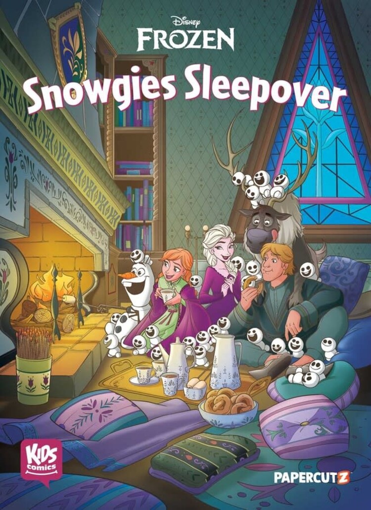 PAPERCUTZ DISNEY KIDS COMICS HC FROZEN SNOWGIES SLEEPOVER
