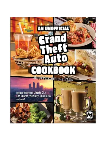 INSIGHT EDITIONS UNOFFICIAL GRAND THEFT AUTO COOKBOOK HC