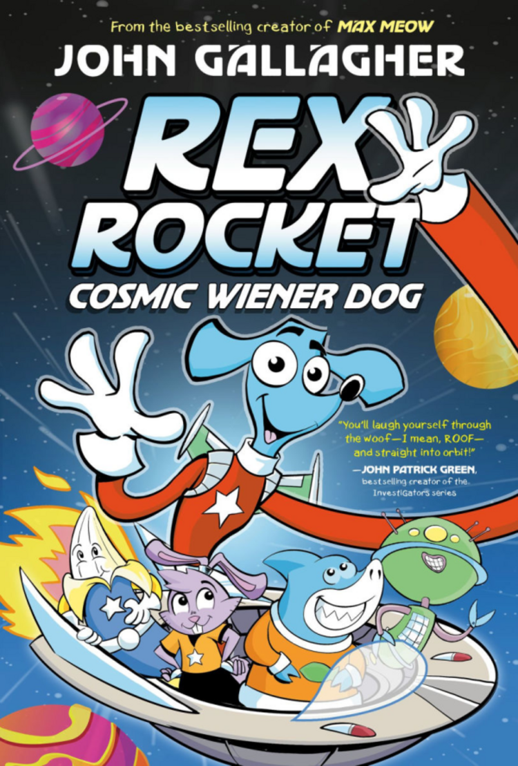 PENGUIN RANDOM HOUSE REX ROCKET COSMIC WIENER DOG HC GN VOL 01
