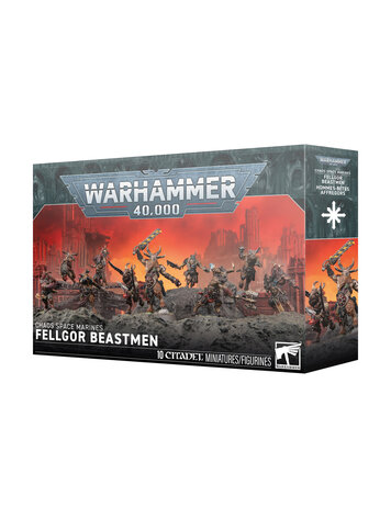 GAMES WORKSHOP WARHAMMER 40K CHAOS SPACE MARINES FELLGOR BEASTMEN