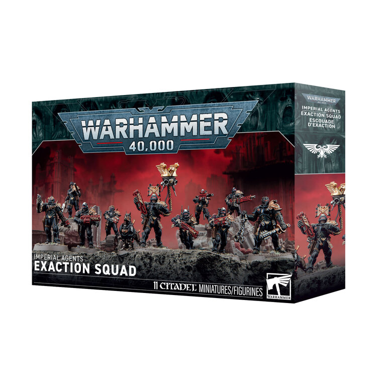 GAMES WORKSHOP WARHAMMER 40K IMPERIAL AGENTS EXACTION SQUAD