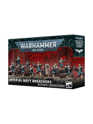GAMES WORKSHOP WARHAMMER 40K IMPERIAL AGENTS IMPERIAL NAVY BREACHERS