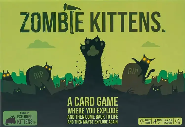 EXPLODING KITTENS GROUP LLC ZOMBIE KITTENS