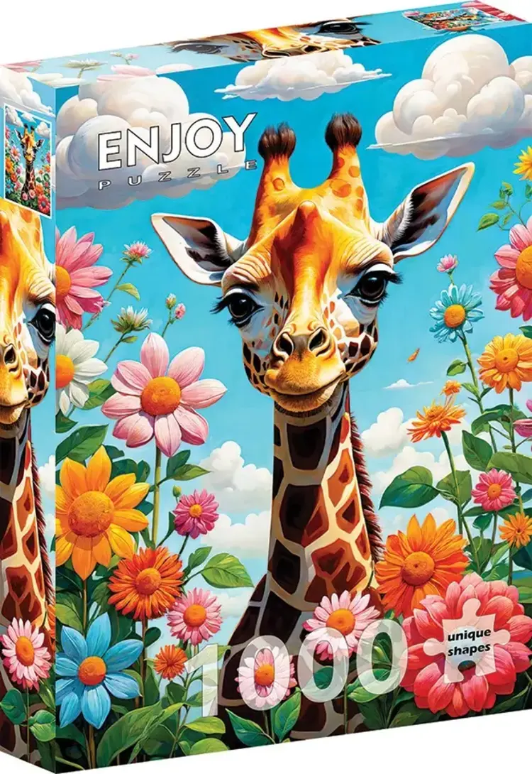 CUTE GIRAFFE 1000PC ENJOY PUZZLE