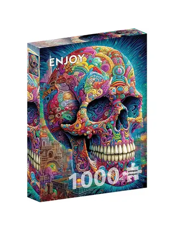 QUIRKY SKULL 1000PC ENJOY PUZZLE QUIRKY SKULL 1000PC ENJOY PUZZLE