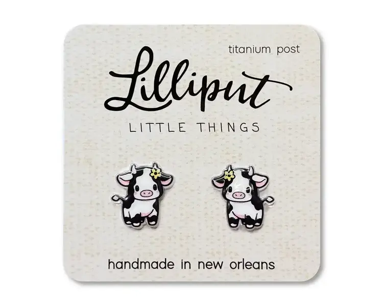 BABY COW EARRINGS