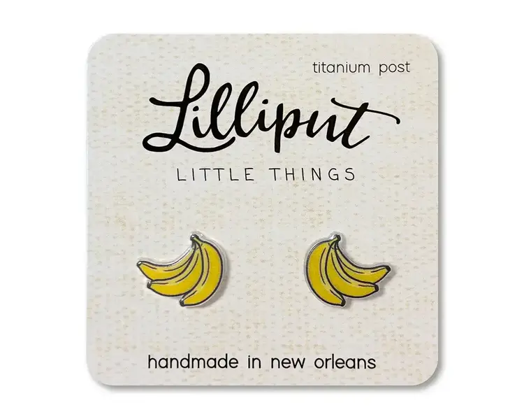 BANANA EARRINGS