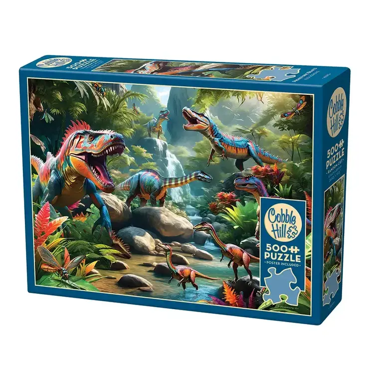 COBBLE HILL PREHISTORIC BEASTS 500PC PUZZLE