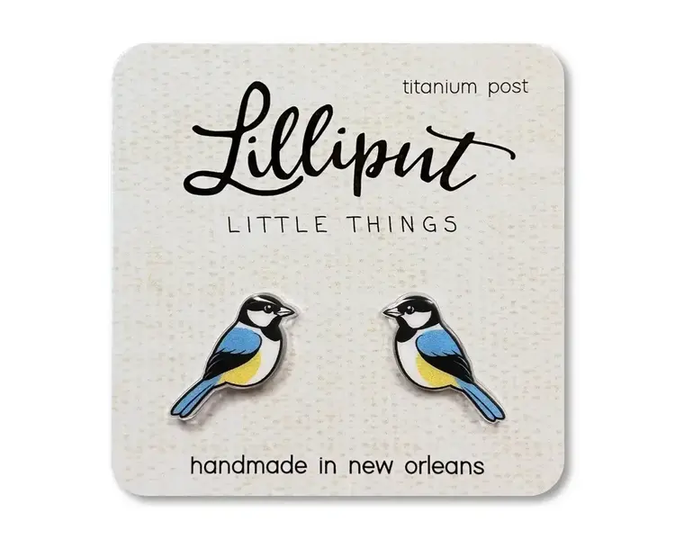 CHICKADEE EARRINGS