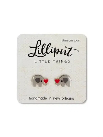 ELEPHANT HEART EARRINGS