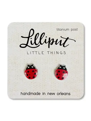 LADYBUG EARRINGS