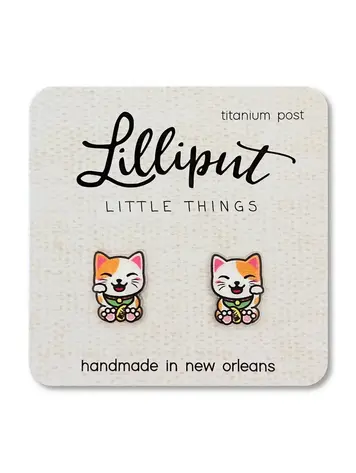 LUCKY CAT EARRINGS