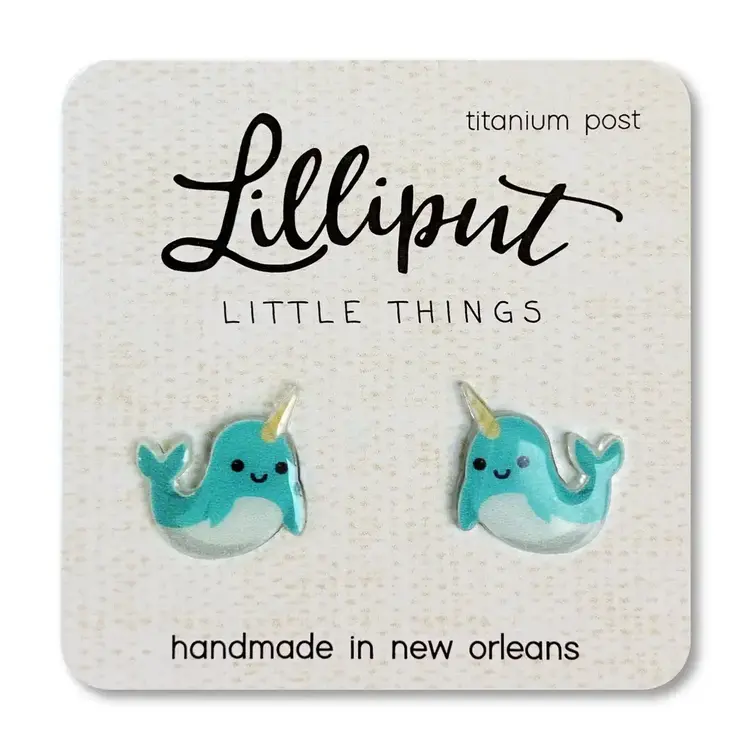 NARWHAL EARRINGS