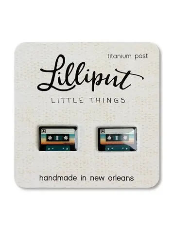 RETRO CASSETTE EARRINGS
