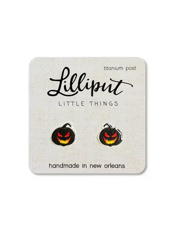 SPOOKY JACK O LANTERN EARRINGS