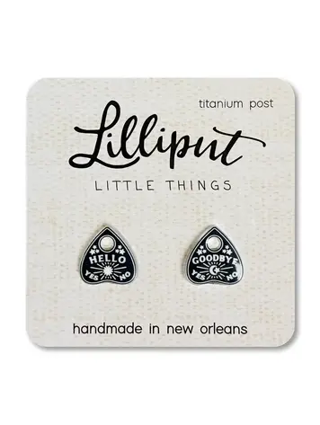 SPOOKY PLANCHETTE EARRINGS
