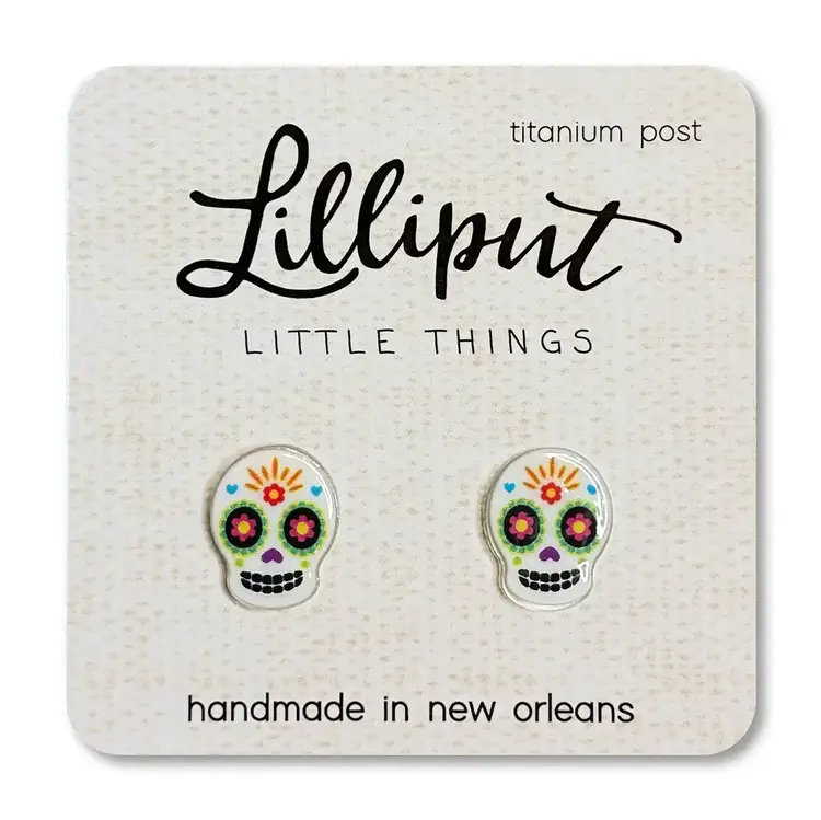 SUGAR SKULL EARRINGS