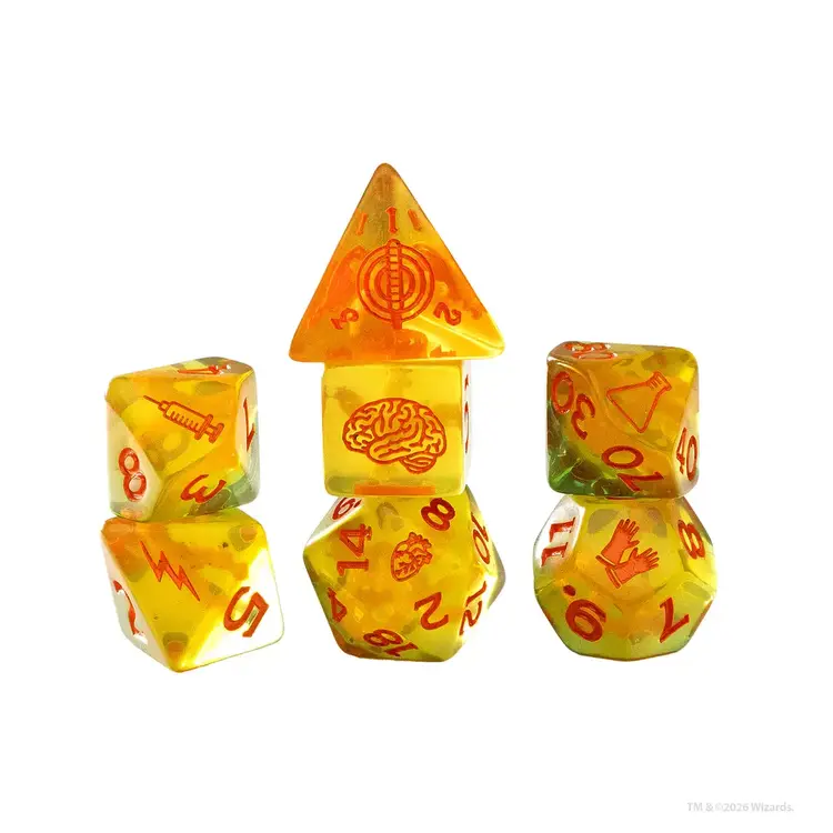 D&D ADVENTURE DICE SET RAVENLOFT DARKLORD VIKTRA MORDENHEIM