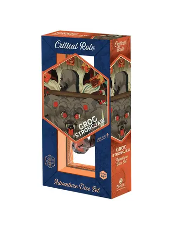 CRITICAL ROLE ADVENTURE DICE SET GROG STRONGJAW