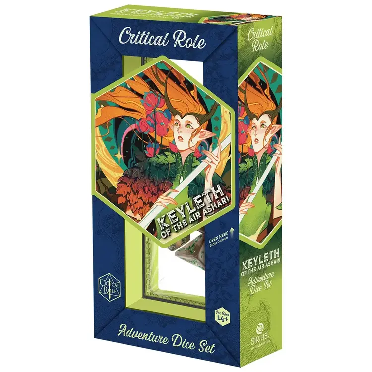 CRITICAL ROLE ADVENTURE DICE SET KEYLETH