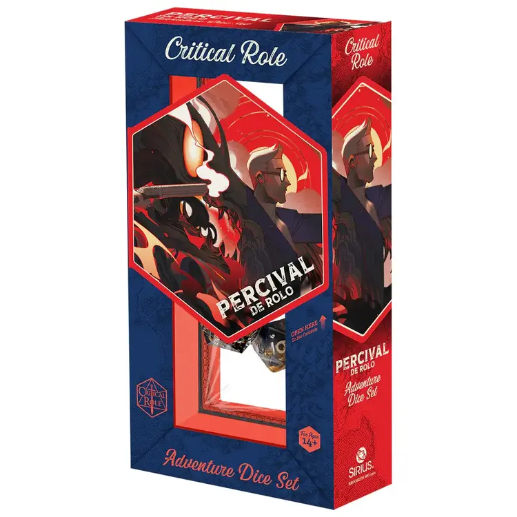 CRITICAL ROLE ADVENTURE DICE SET PERCIVAL DE ROLO