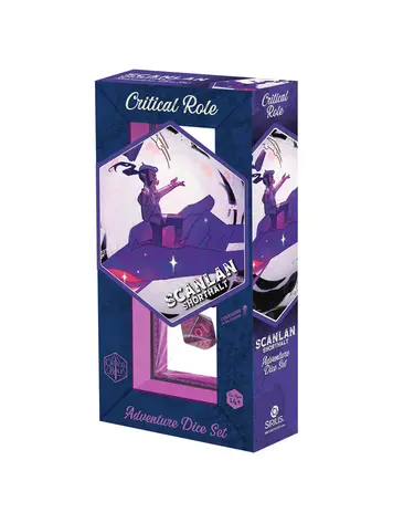 CRITICAL ROLE ADVENTURE DICE SET SCANLAN SHORTHALT