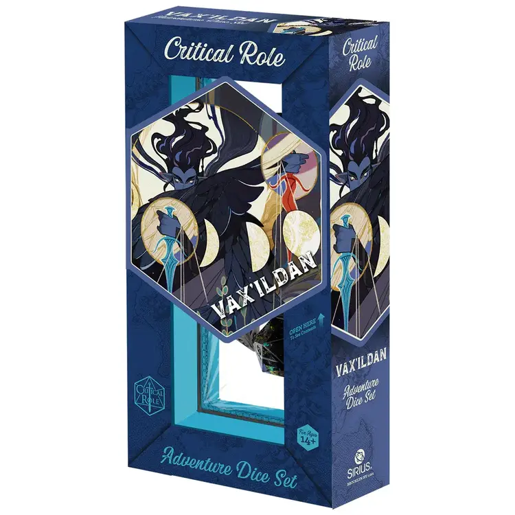 CRITICAL ROLE ADVENTURE DICE SET VAXILDAN