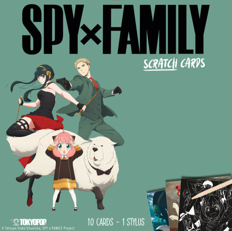 TOKYOPOP SPY X FAMILY S1 SCRATCH CARDS