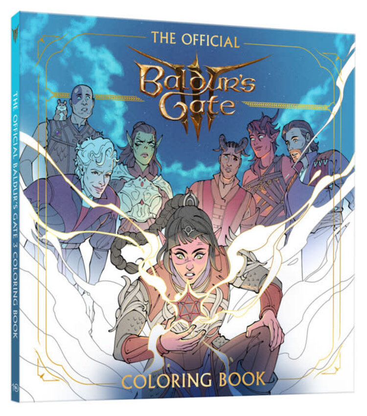 TEN SPEED PRESS BALDURS GATE 3 THE OFFICIAL COLORING BOOK