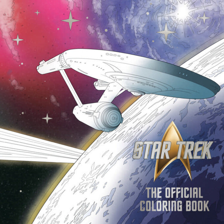 TEN SPEED PRESS STAR TREK THE OFFICIAL COLORING BOOK