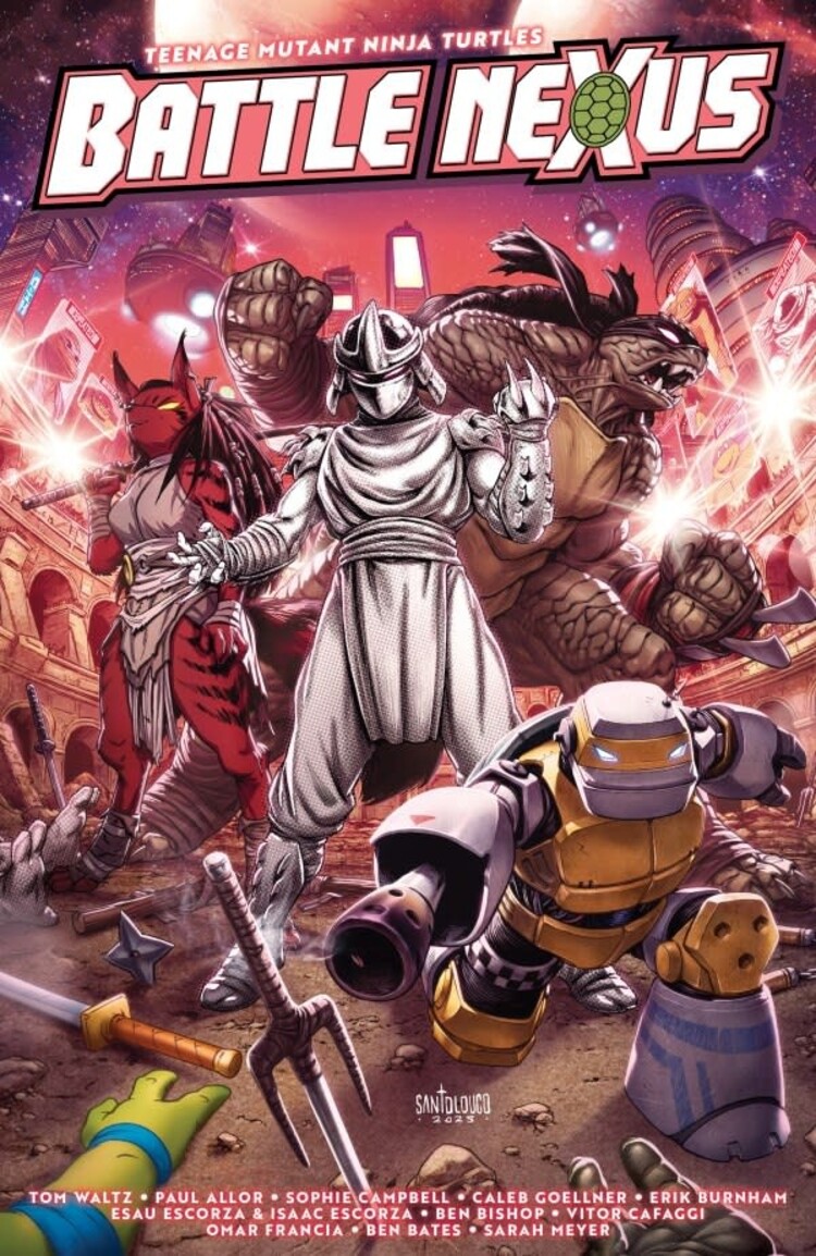 IDW PUBLISHING TEENAGE MUTANT NINJA TURTLES BATTLE NEXUS TP