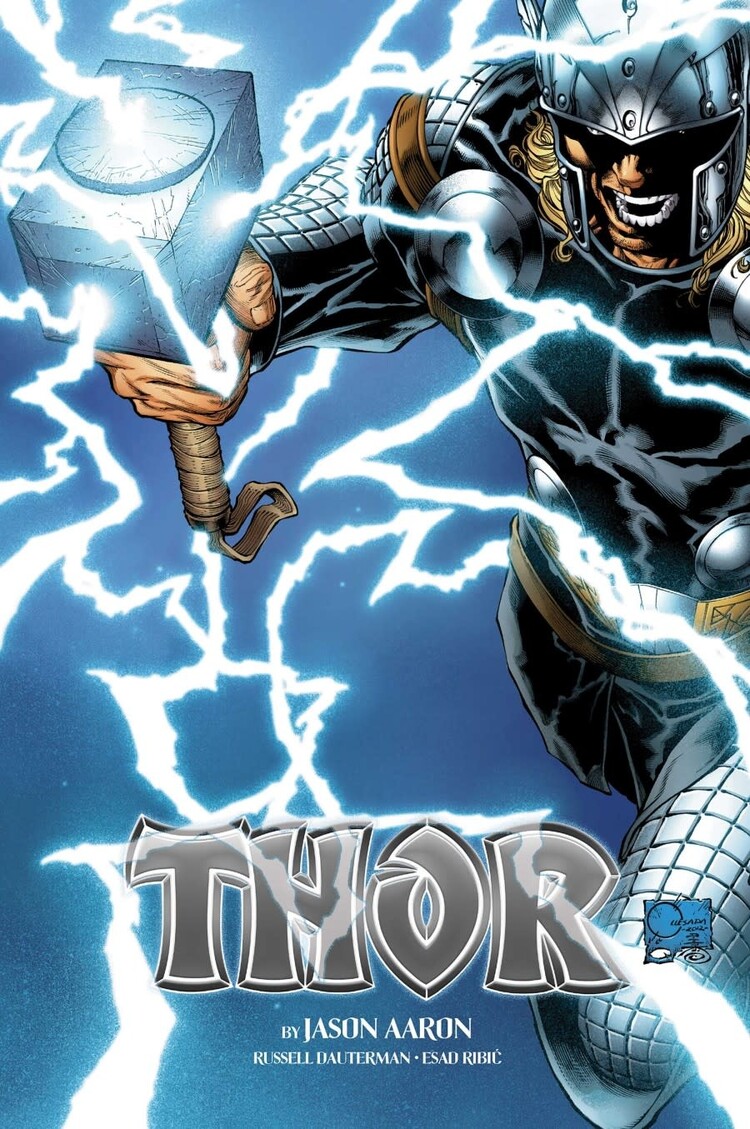 MARVEL COMICS THOR BY JASON AARON OMNBIUS HC VOL 01 JOE QUESADA COVER [NEW PRINTING, DM ONLY]