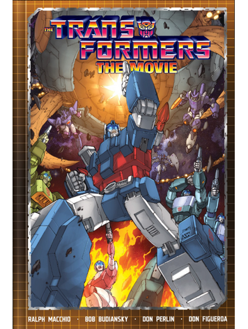IMAGE COMICS TRANSFORMERS THE MOVIE DELUXE EDITION HC DIRECT MARKET EXCLUSIVE DON FIGUEROA & JOSH BURCHAM CVR